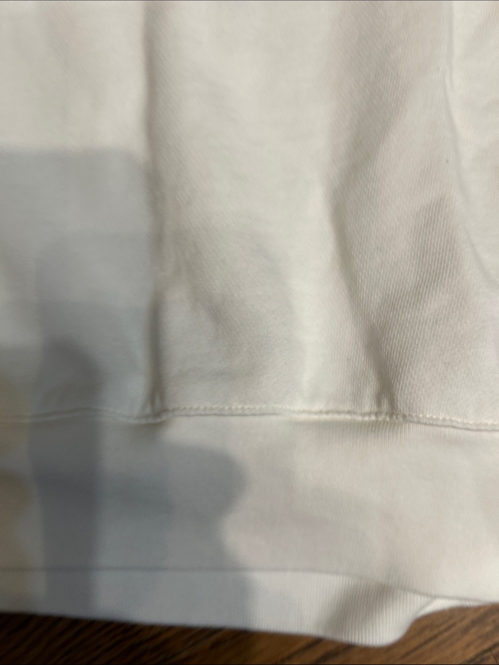 J. Crew White Lace-Collar lightweight Sweatshirt - Picture 10 of 11